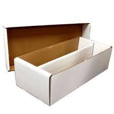 Cardboard Box 1600 Count with Lid